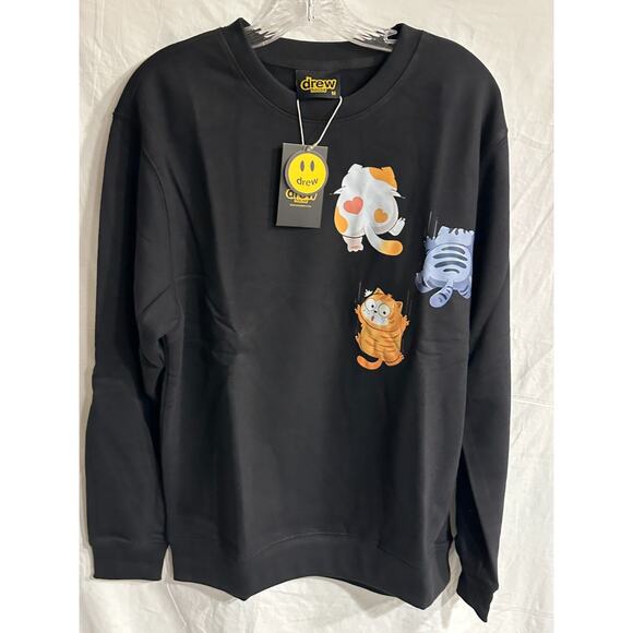 drew house Black Sweatshirt - Picture 1 of 4